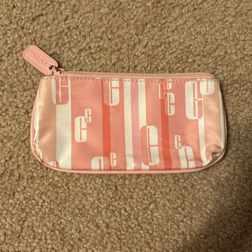 Vintage Clinique makeup bag